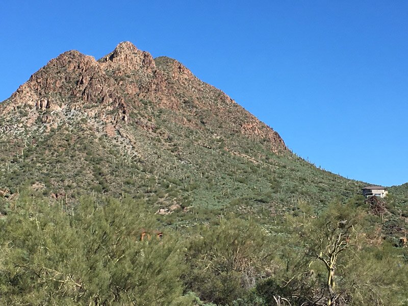 gavilan peak in new river