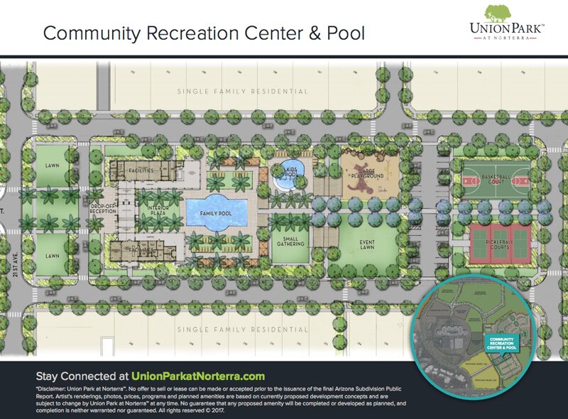 union park at norterra community center plan