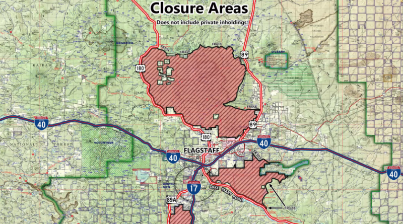 coconino national forest closures