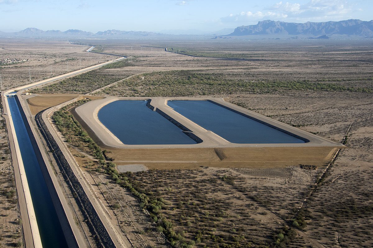 Central Arizona Project recharge station