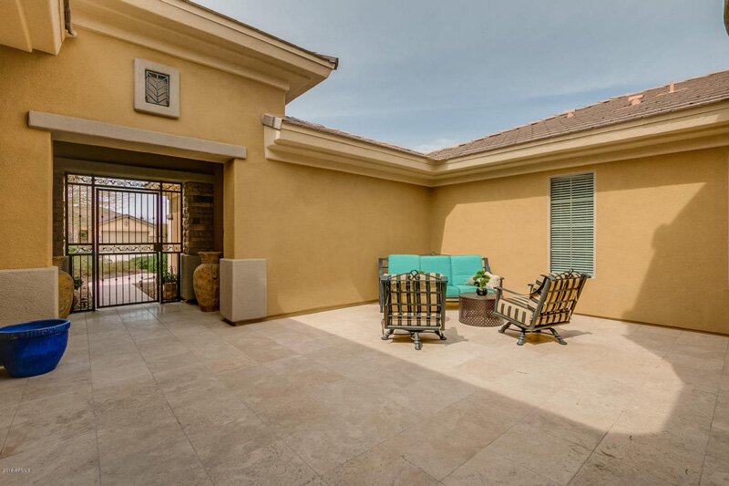 featured home bent creek court entry courtyard