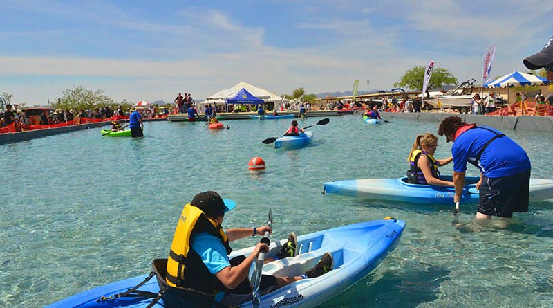 Arizona Game & Fish Outdoor Expo kayaking