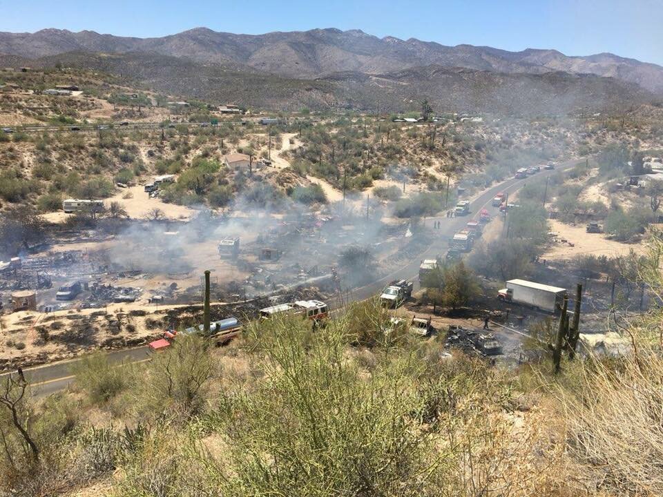 Black Canyon City fire