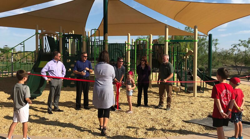 Fireside playground reopens