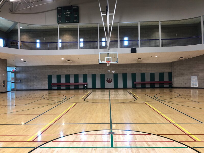 beuf community center basketball gym