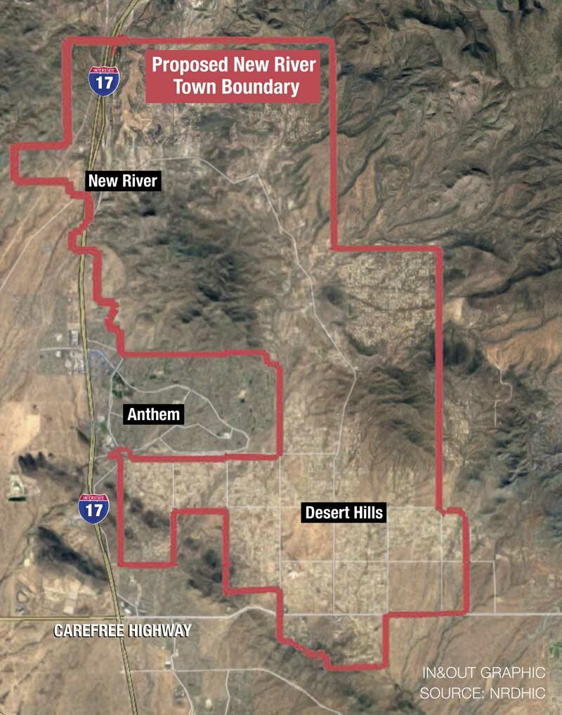 new river-desert hills town boundaries proposal