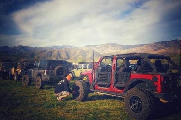 table mesa jeep jamboree view